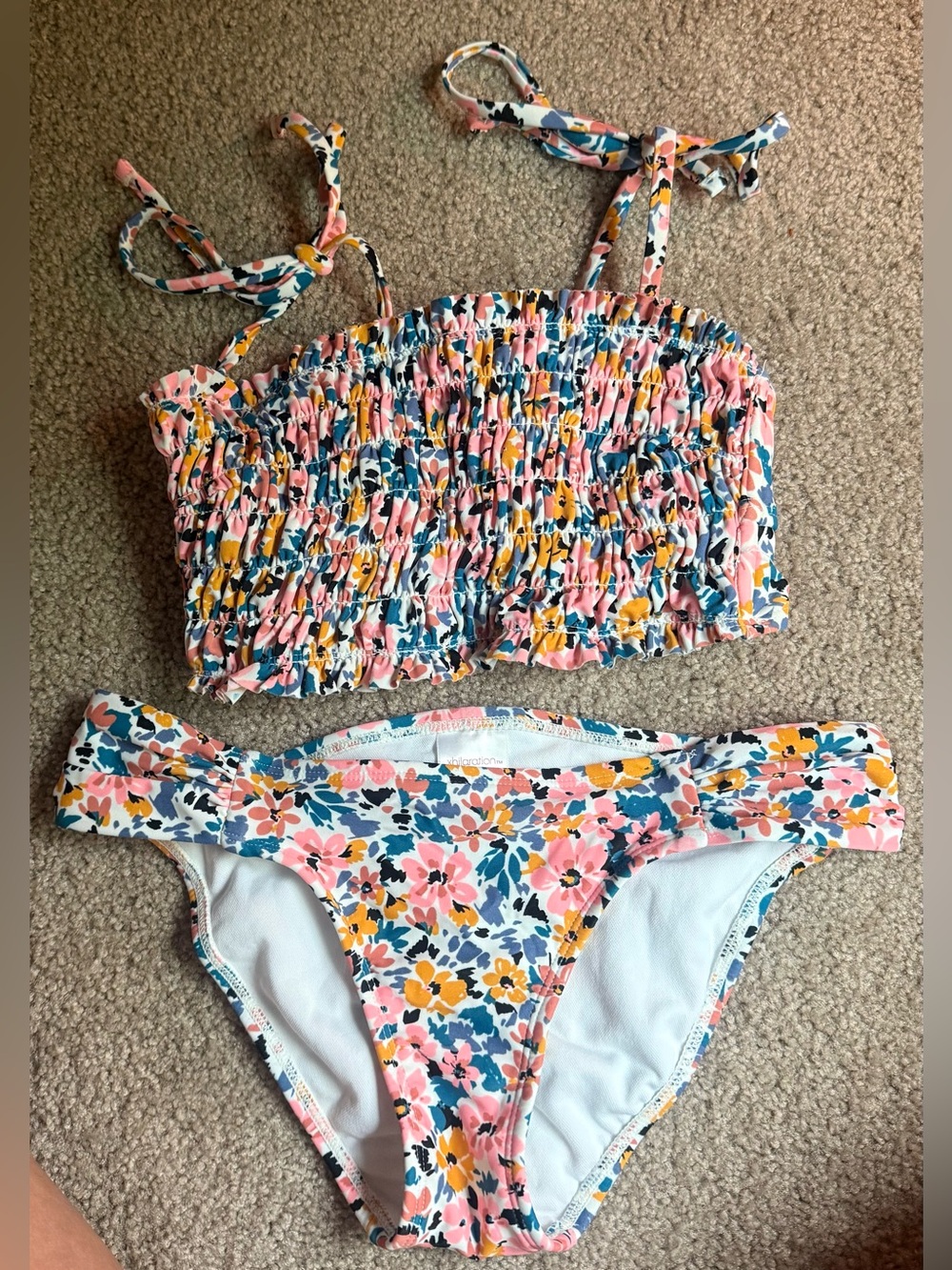 Target Xhilaration brand floral bikini